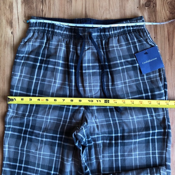 NEW CROFT & BARROW Lounge Pants Sleepwear Gray Small Men’s - Picture 5 of 12